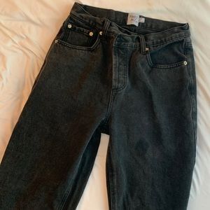 Asymmetrical Princess Polly Jeans.